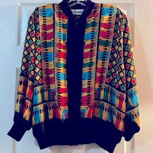 Vintage Peter Popovitch silk jacket
